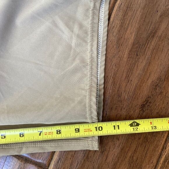 O'Neill Hybrid Swim Shorts Men 33 BUNDLE of Two Khaki Tan Drawstring 10in Inseam - Picture 12 of 16